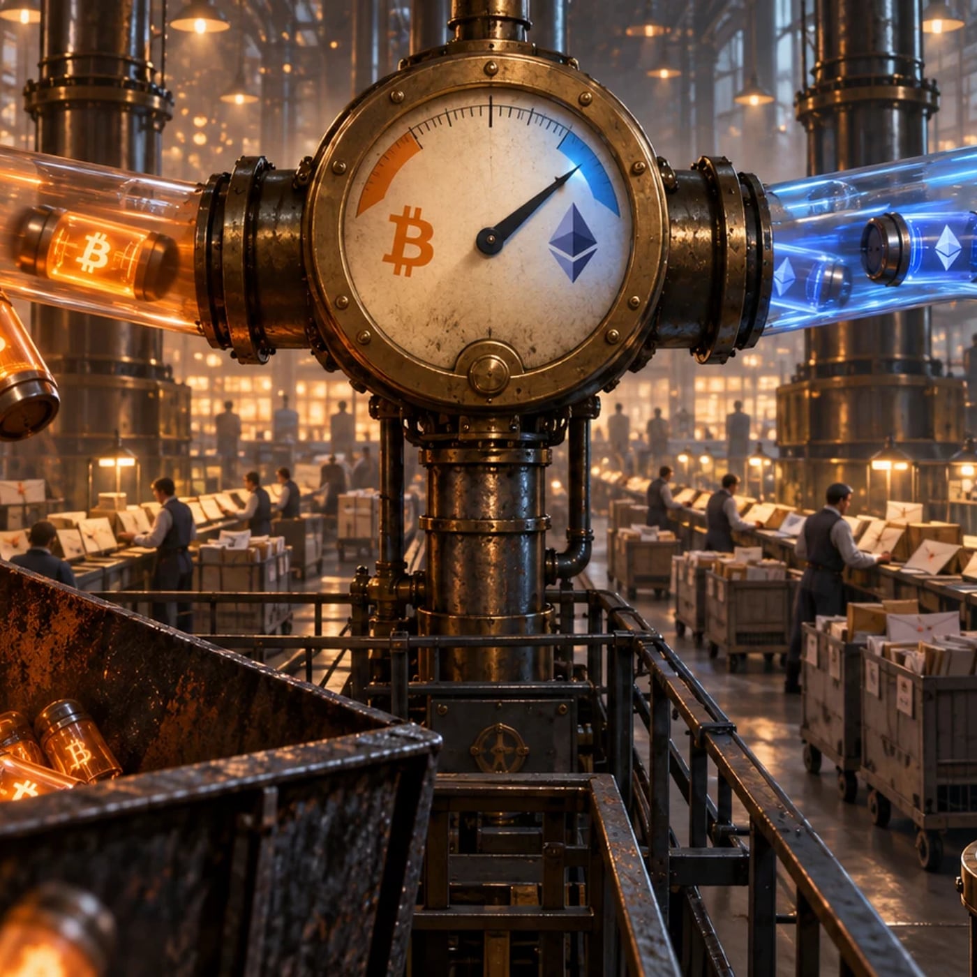 Bitcoin ETFs Shed $463M as Ether Funds Pull In $197M