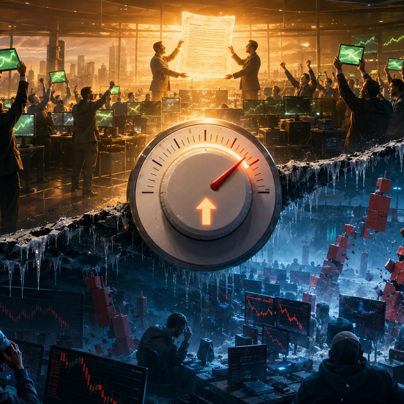 Crypto Slides on a Hawkish Fed as Stocks Rally on Trump's Iran Deal episode artwork