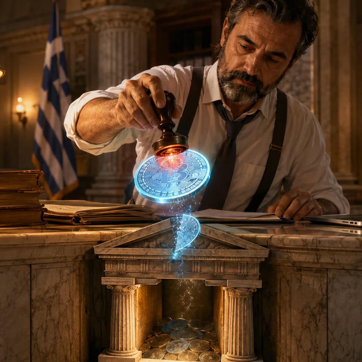 Greece Readies Its First Tax on Crypto Gains, Reuters Says episode artwork