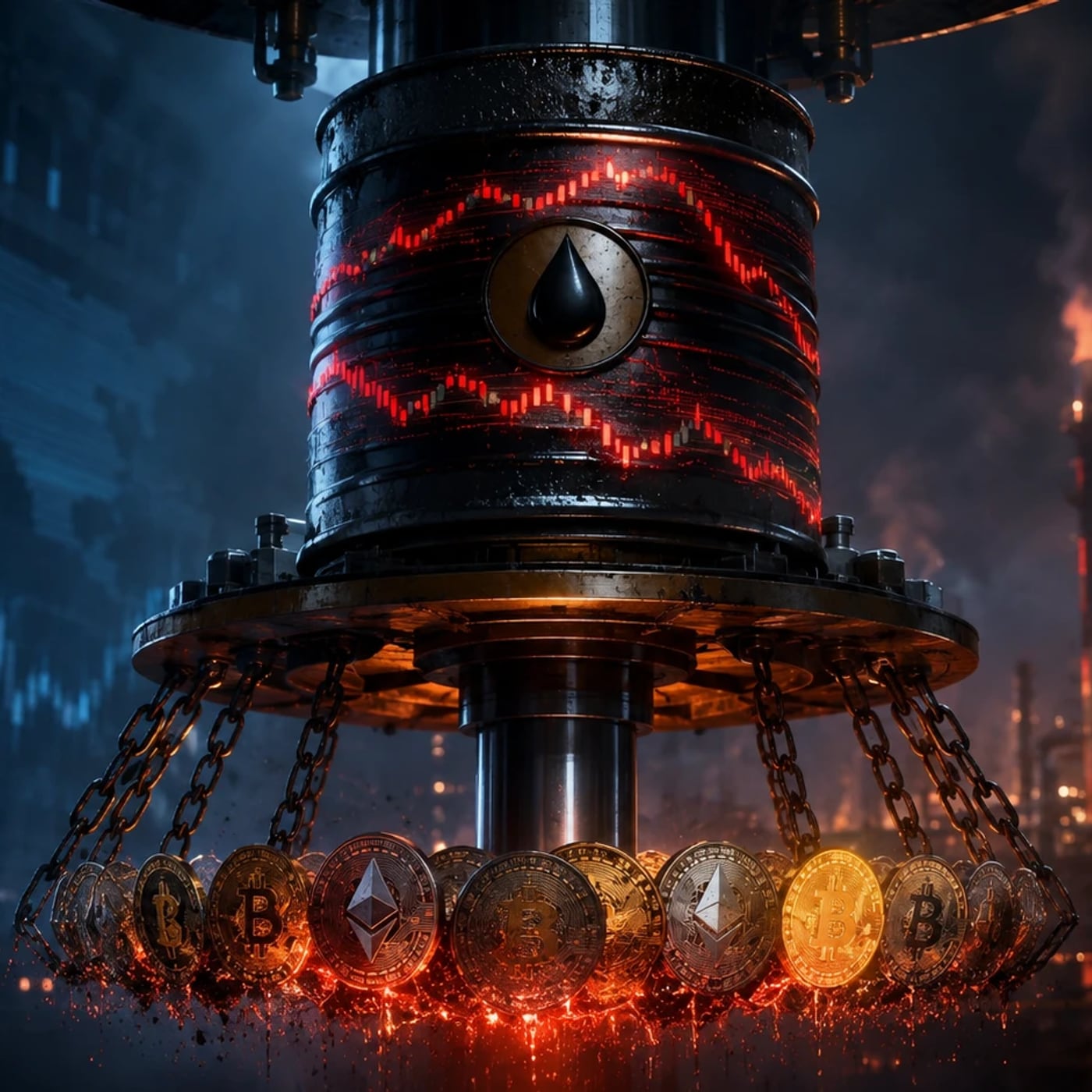 Oil Jumps 3% and Crypto Stays Pinned Near a Two-Month Fear Low episode artwork