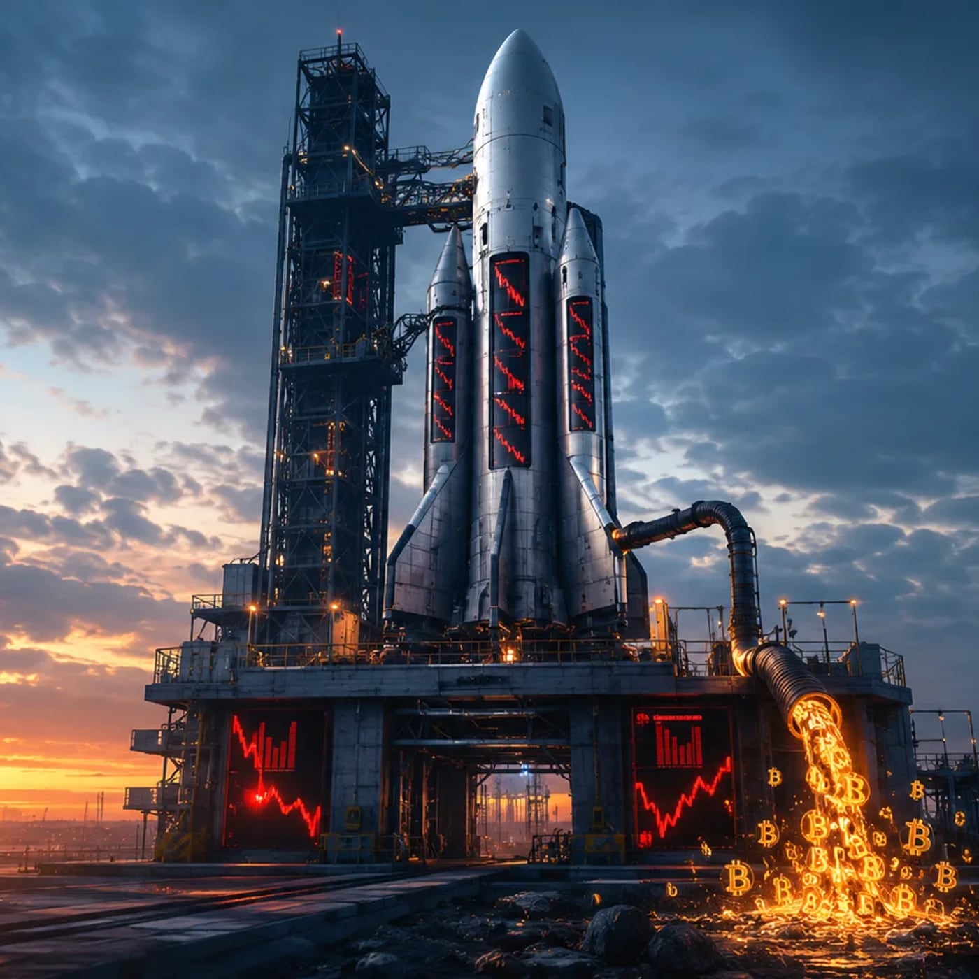 SpaceX Posts $540M Bitcoin Loss as Corporate Treasuries Take a Hit episode artwork