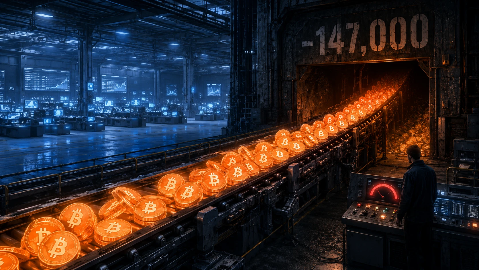 Bitcoin Apparent Demand Falls to -147,000 BTC, Worst Since December 2025