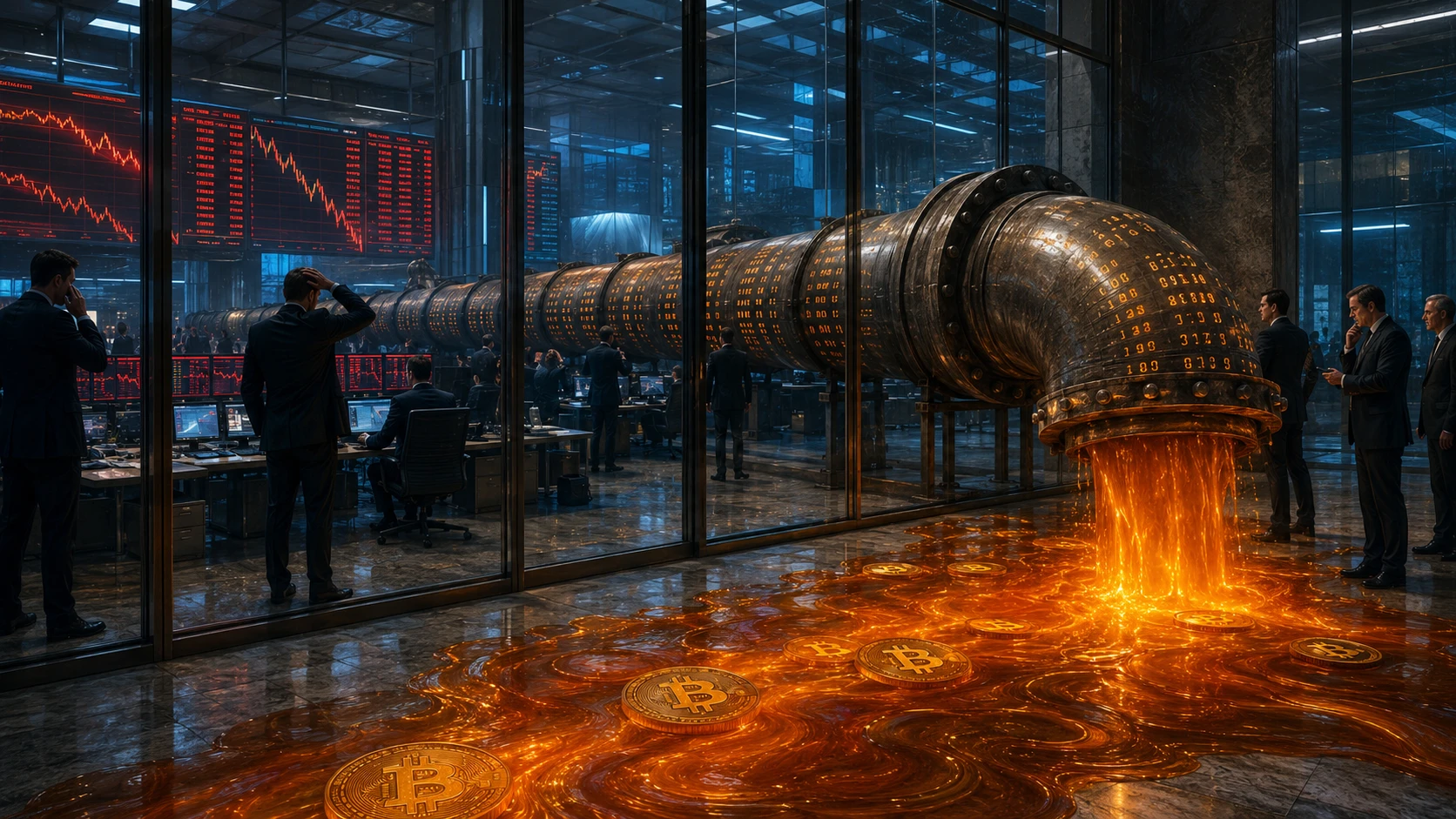Bitcoin Spot ETFs Bleed $635M in a Single Day