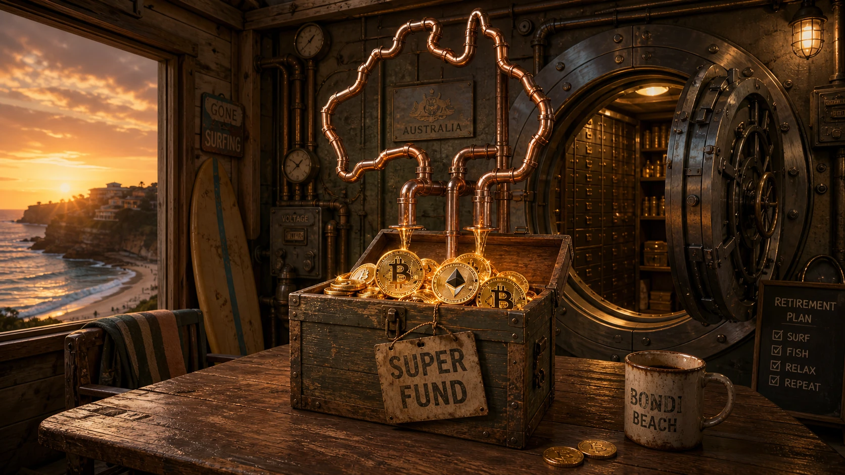 Coinbase Opens Australian SMSFs to Crypto, Targeting $1T AUD Retirement Pool