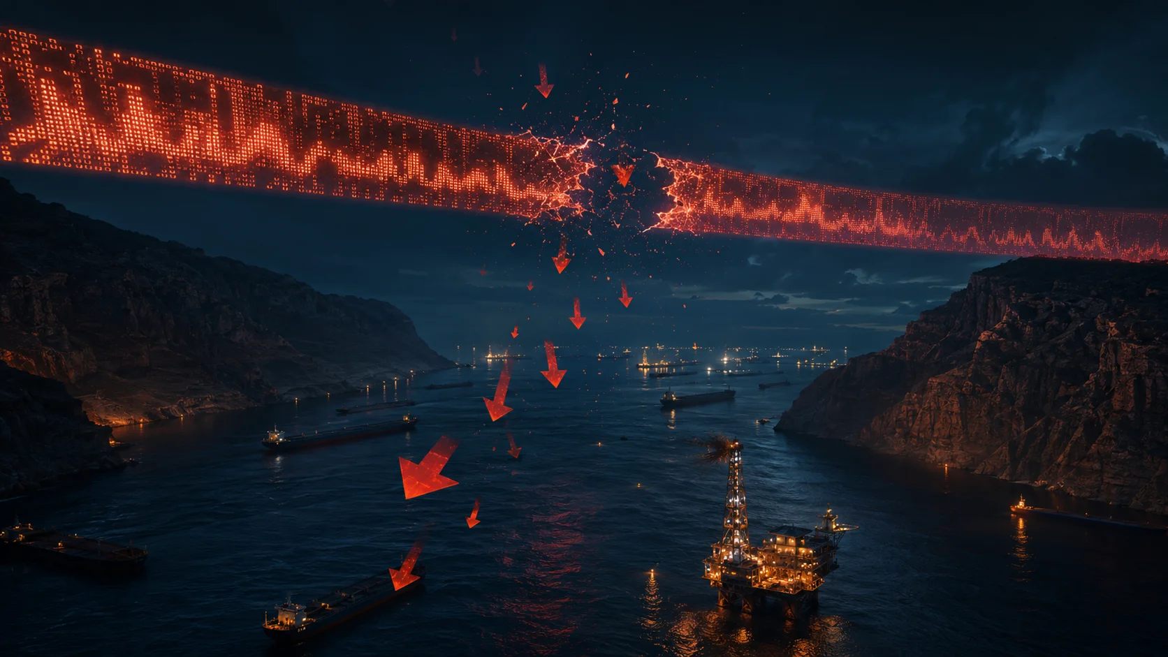 Crypto Sells Off as US Strikes Iran Reverse Hormuz Calm Trade
