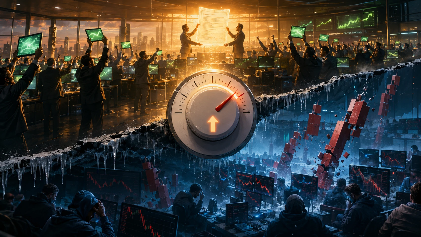 Crypto Slides on a Hawkish Fed as Stocks Rally on Trump's Iran Deal
