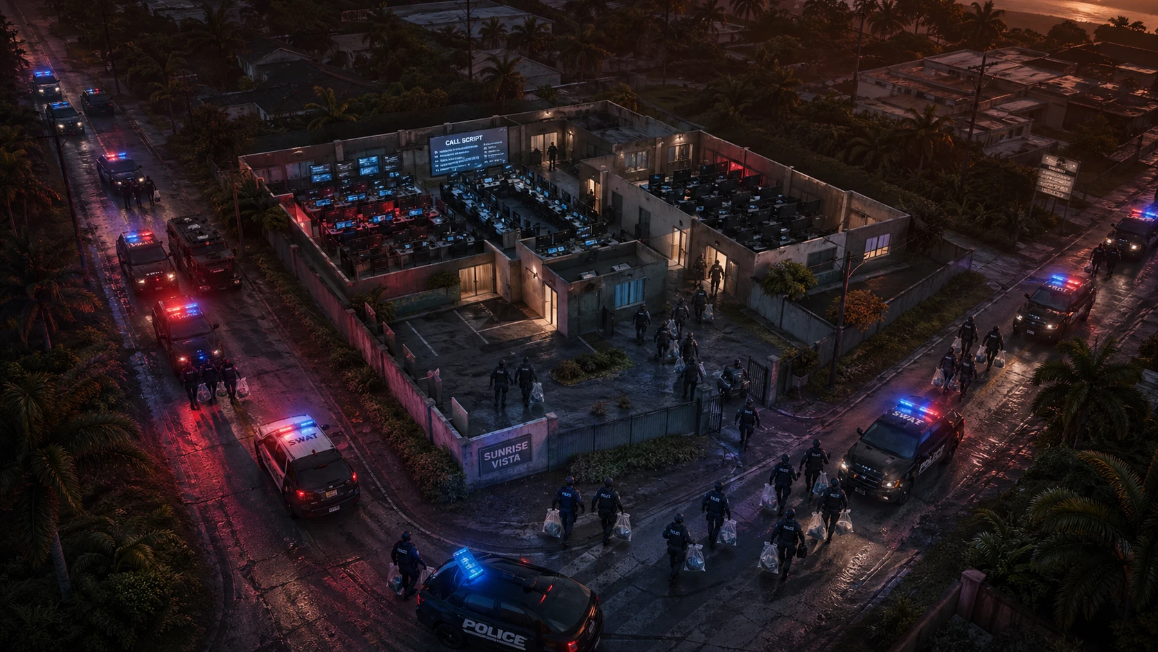 FBI, Dubai, and China Dismantle Nine Crypto Scam Centers in Joint Sweep