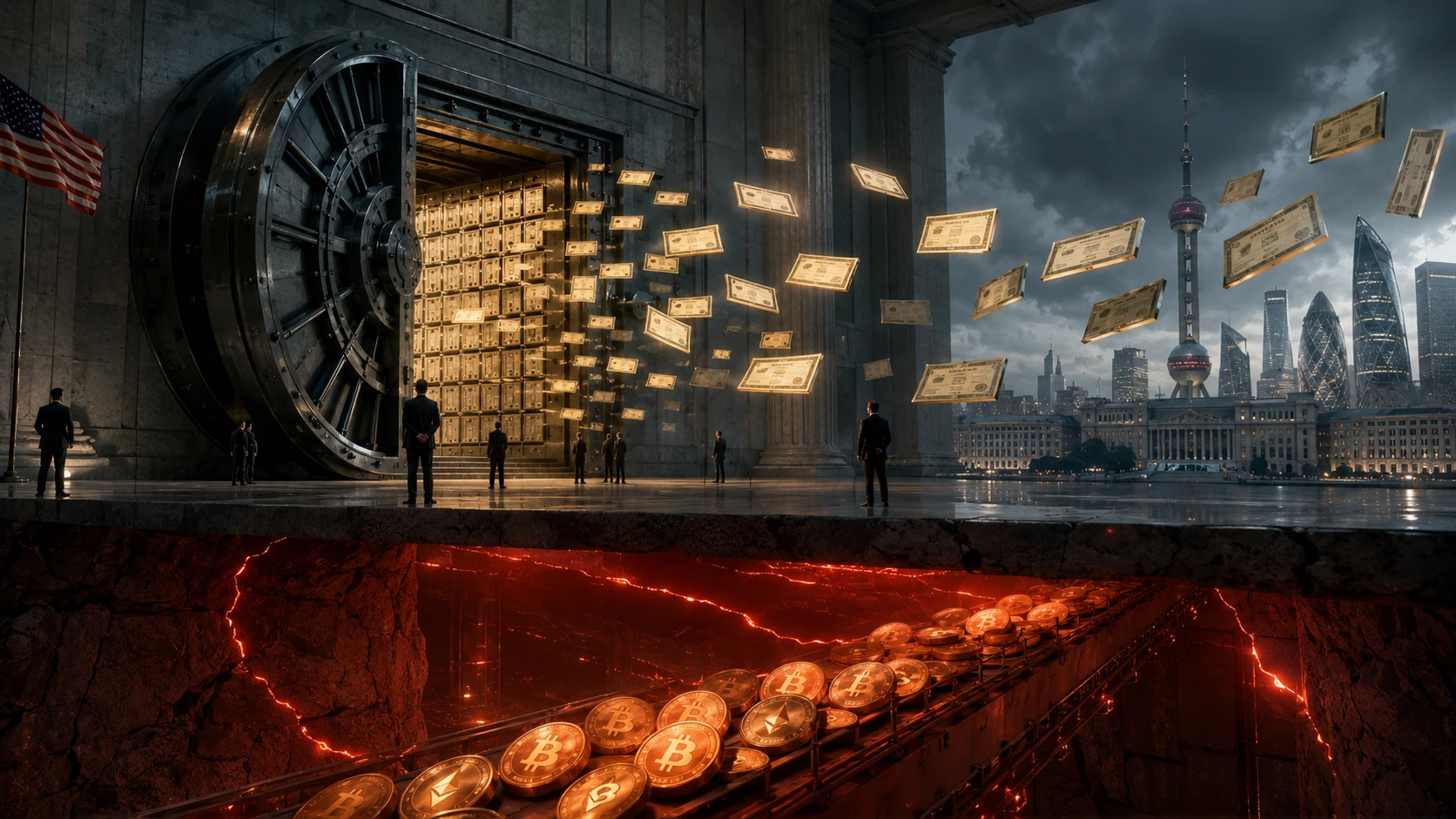 Foreign Treasuries in Fed Custody Slip to $2.68T as Crypto Sells Off