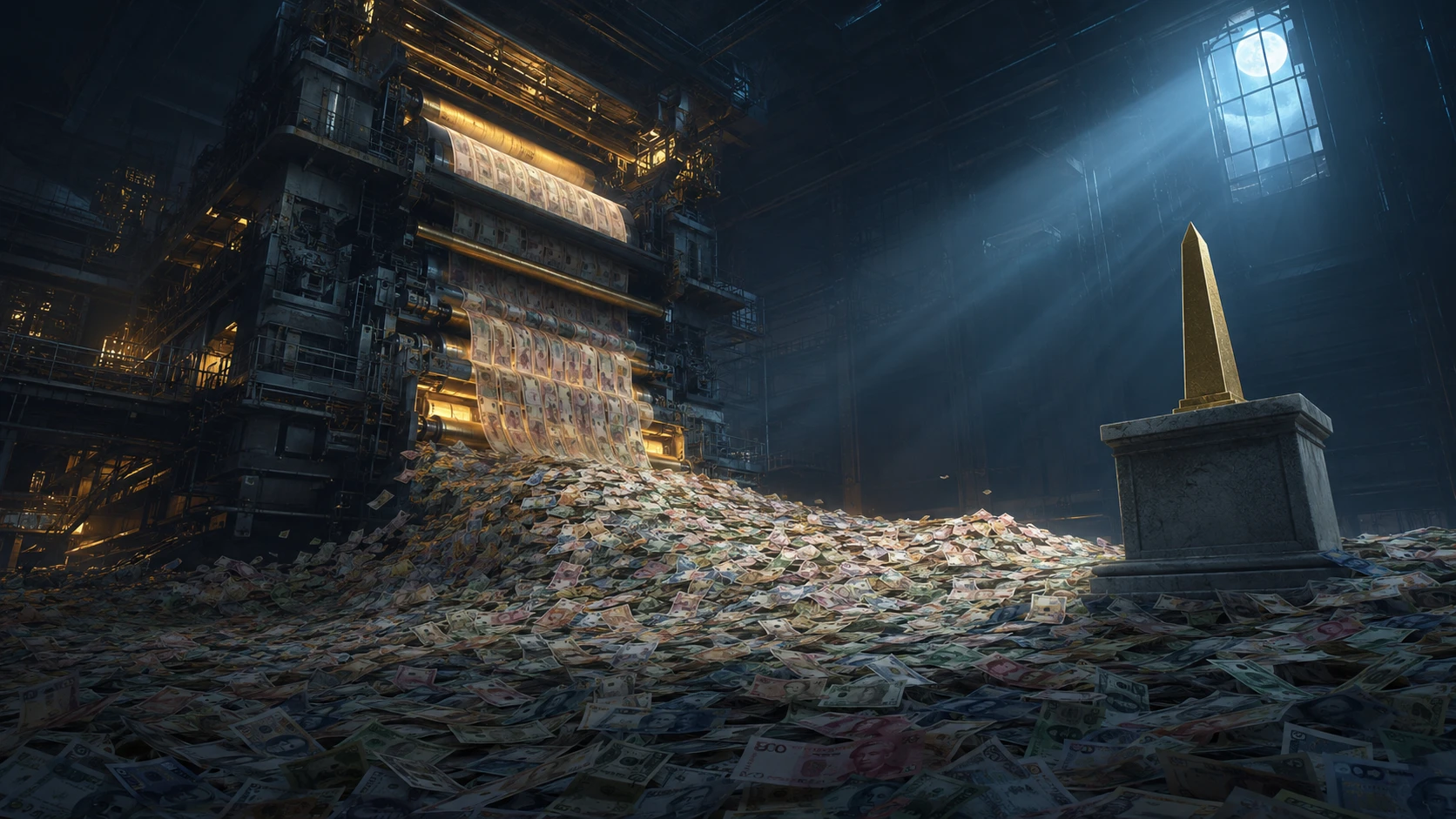 Global Money Supply Hits Record $121.9T, Up $17.1T in Two Years