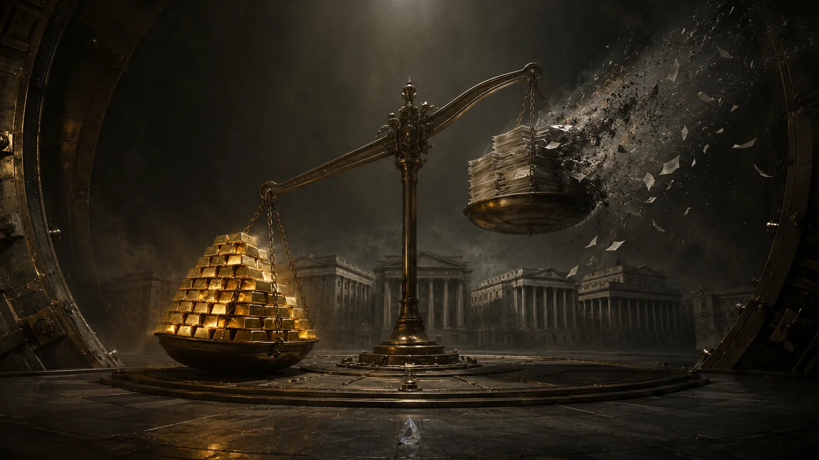 Gold Overtakes US Treasuries as Top Reserve Asset, ECB Says