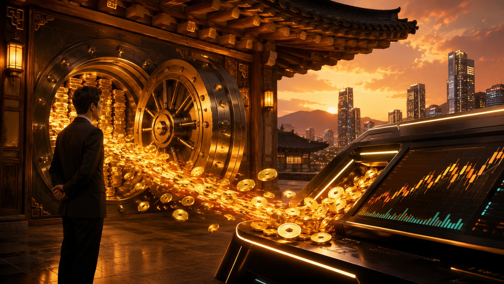 Hana Bank Buys $670M Dunamu Stake as Korean Banks Embrace Crypto