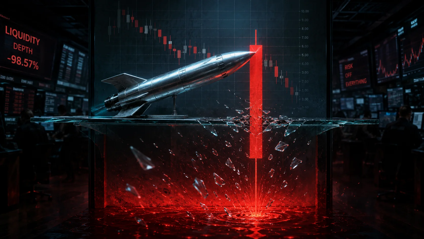 SpaceX Pre-IPO Market Flash-Crashes 45% on Hyperliquid