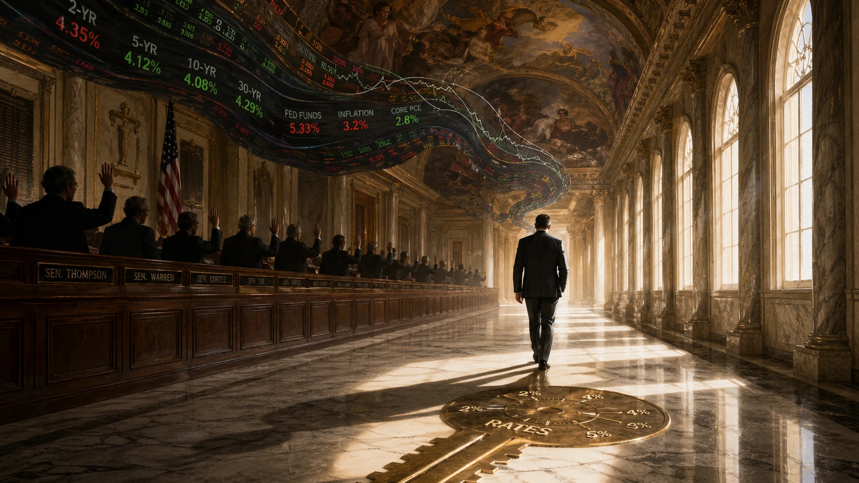 Warsh Clears Senate Banking Committee on Path to Fed Chair Seat