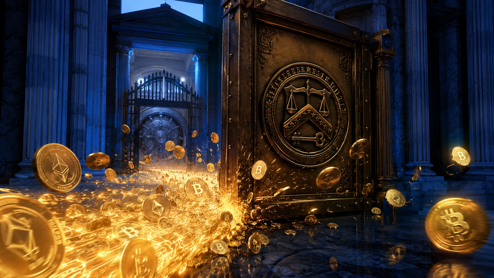 Reed Bill Would Block Crypto From Tax Payments and Fed Accounts