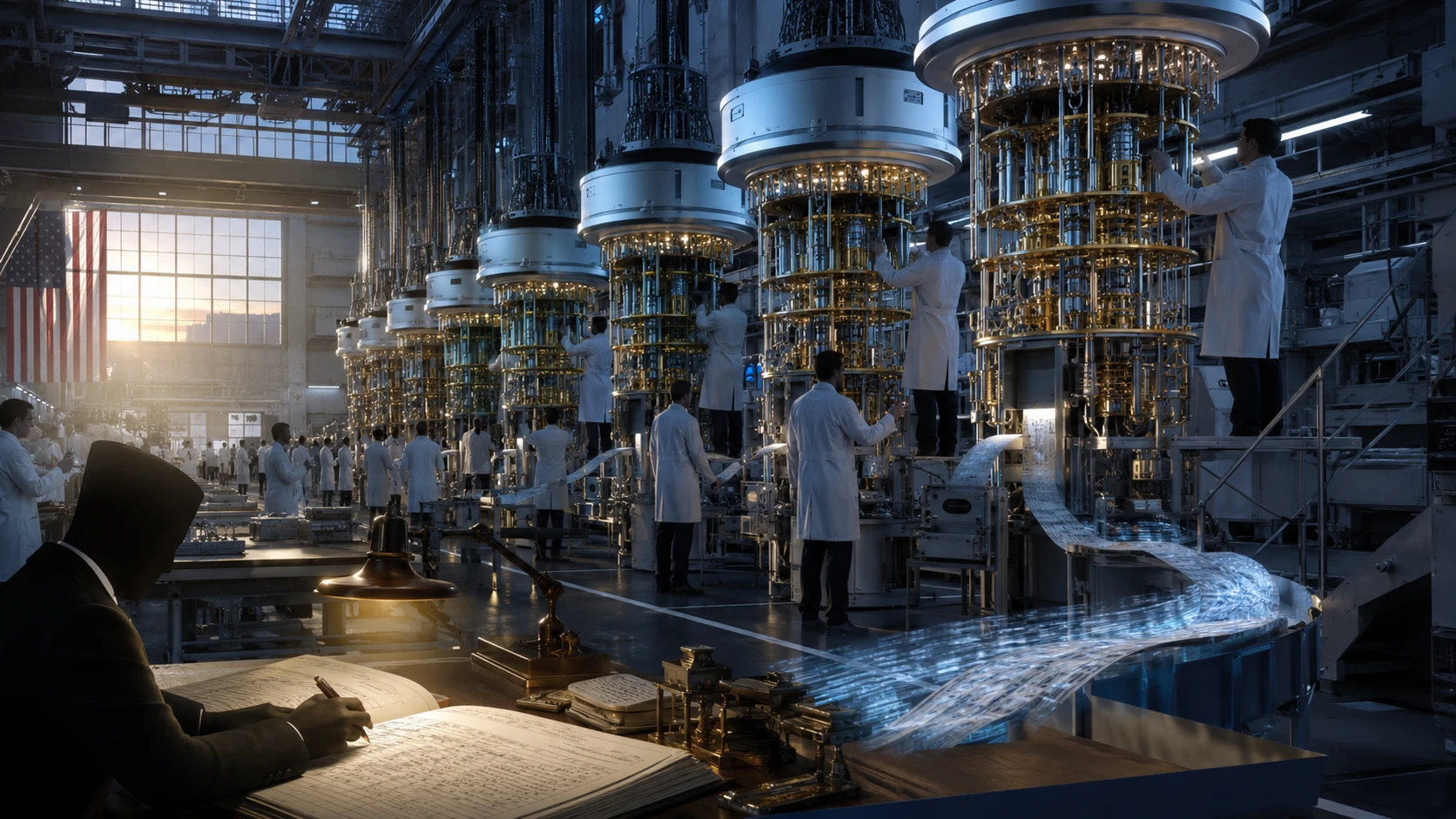 Trump to Take Equity in Quantum Firms With $2B Federal Push