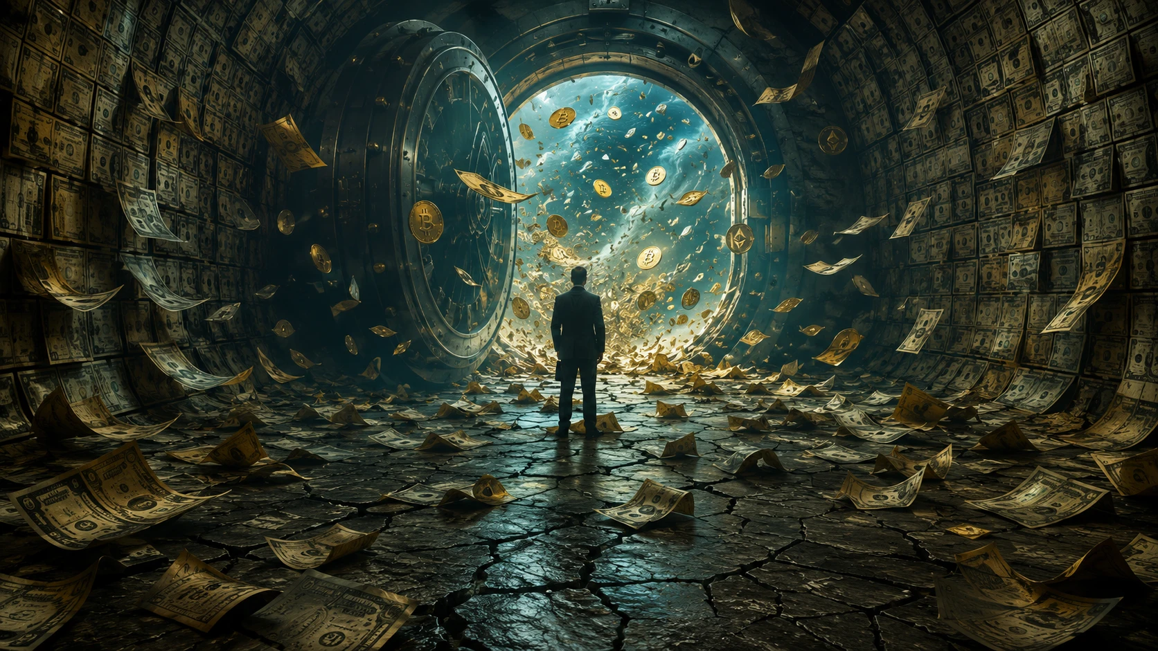 US Banks Hold $306B in Unrealized Losses as Crypto Slides on Macro Fear